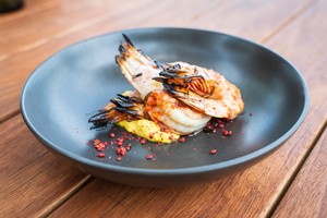 Shark Bay prawns at Upper Reach