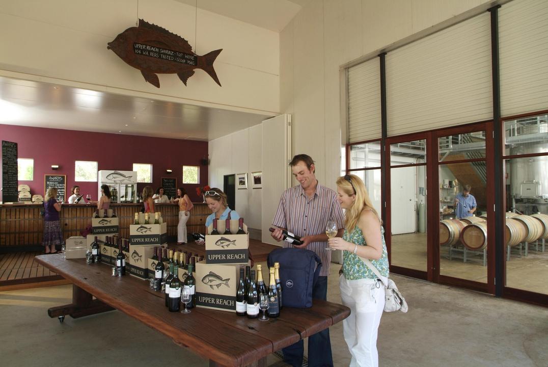 Cellar Door in the processing area