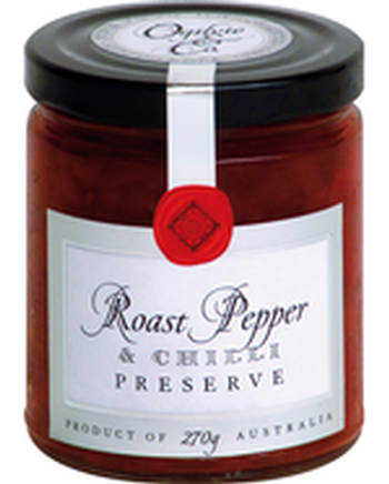 Sweet Roast Pepper Preserve