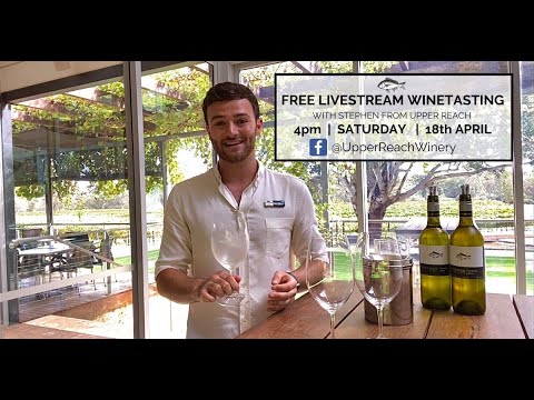 Virtual Wine Class at Upper Reach Winery -Verdelho